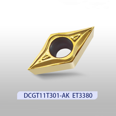 إدراجات خراطة كربيد DCGT11T302-CL عالية الدقة لماكينات CNC وتشطيب الأجزاء المعدنية