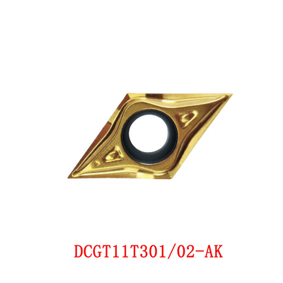 إدراجات خراطة كربيد DCGT11T302-CL عالية الدقة لماكينات CNC وتشطيب الأجزاء المعدنية