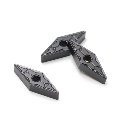 إدراجات خراطة كربيد CNC VNMG160404-TM إدراجات قابلة للفهرسة من الكربيد عالية الدقة لتشكيل المعادن