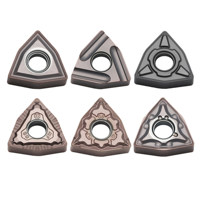 WNMG080404R-ZC CNC Carbide Turning Inserts المستخدمة في معالجة الفولاذ المقاوم للصدأ والحديد الزهري والسبائك عالية الحرارة والمواد غير الحديدية
