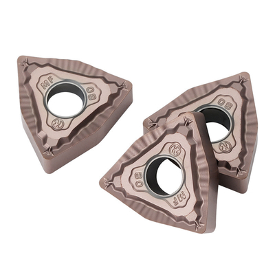 WNMG080404R-ZC CNC Carbide Turning Inserts المستخدمة في معالجة الفولاذ المقاوم للصدأ والحديد الزهري والسبائك عالية الحرارة والمواد غير الحديدية