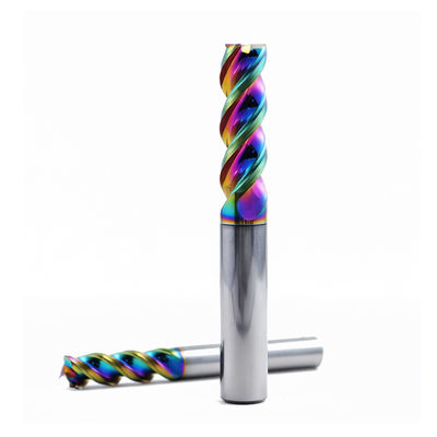 قاطع تفريز كربيد التنجستن المطلي بطبقة DLC لتصنيع الألومنيوم باستخدام الحاسب الآلي