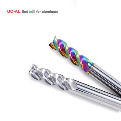 قاطع تفريز كربيد التنجستن المطلي بطبقة DLC لتصنيع الألومنيوم باستخدام الحاسب الآلي