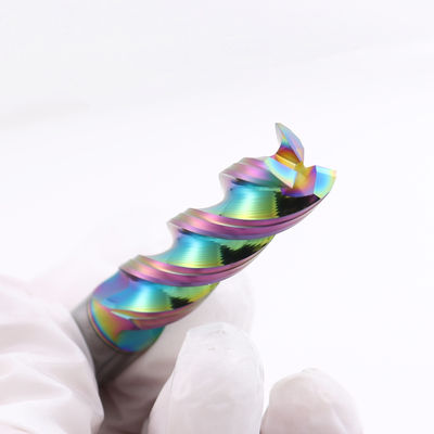 قاطع تفريز كربيد التنجستن المطلي بطبقة DLC لتصنيع الألومنيوم باستخدام الحاسب الآلي